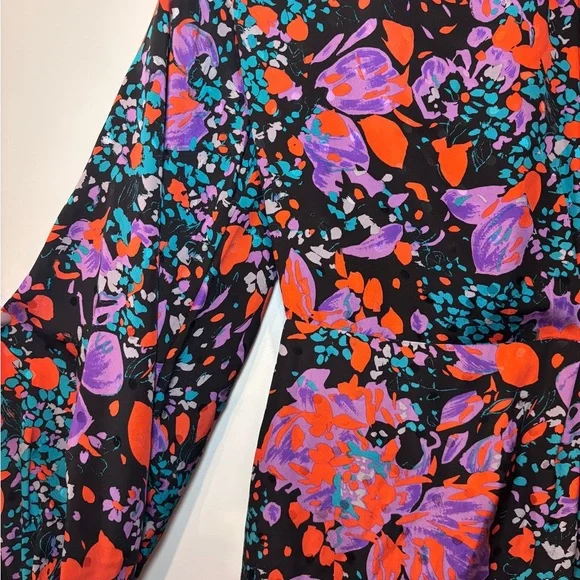 *Essentiel Antwerp Wagging Floral Silk Jacquard Dress size 34 - Picture 4 of 8